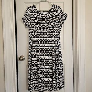 Talbots Blue & White Dress